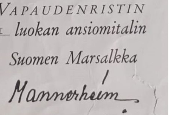Finland field marshal, WWII
