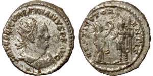 Roman Emperor Valerian, 253-260 AD