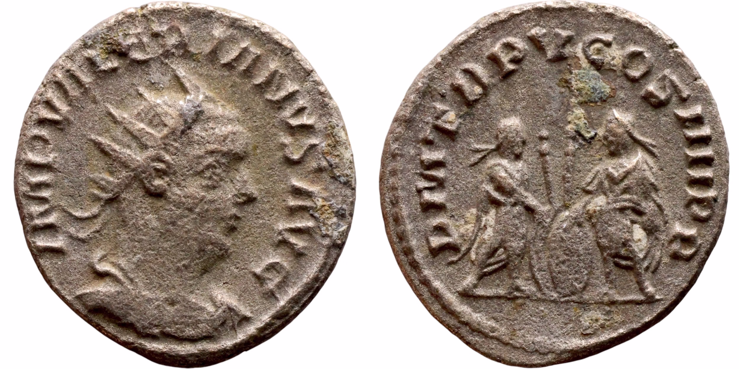 Valerian, Roman Empire coins