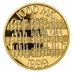 FINLAND GOLD 1000 Markkaa, 1999 – Jean Sibelius