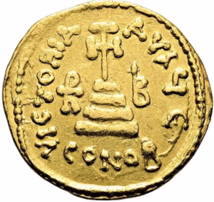 Byzantine gold solidus, Heraclius solidus