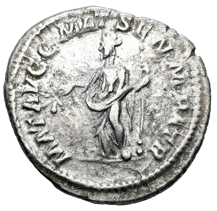 Roman Empire Silver: Syrian Empress Julia Domna 193- 217 AD - Image 2