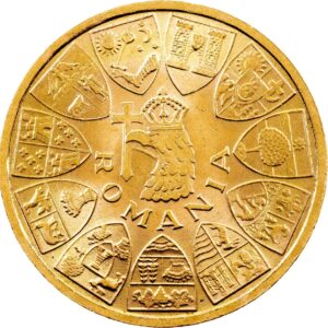 Gold 20 Lei 1944, King Michael I - Last King of Romania