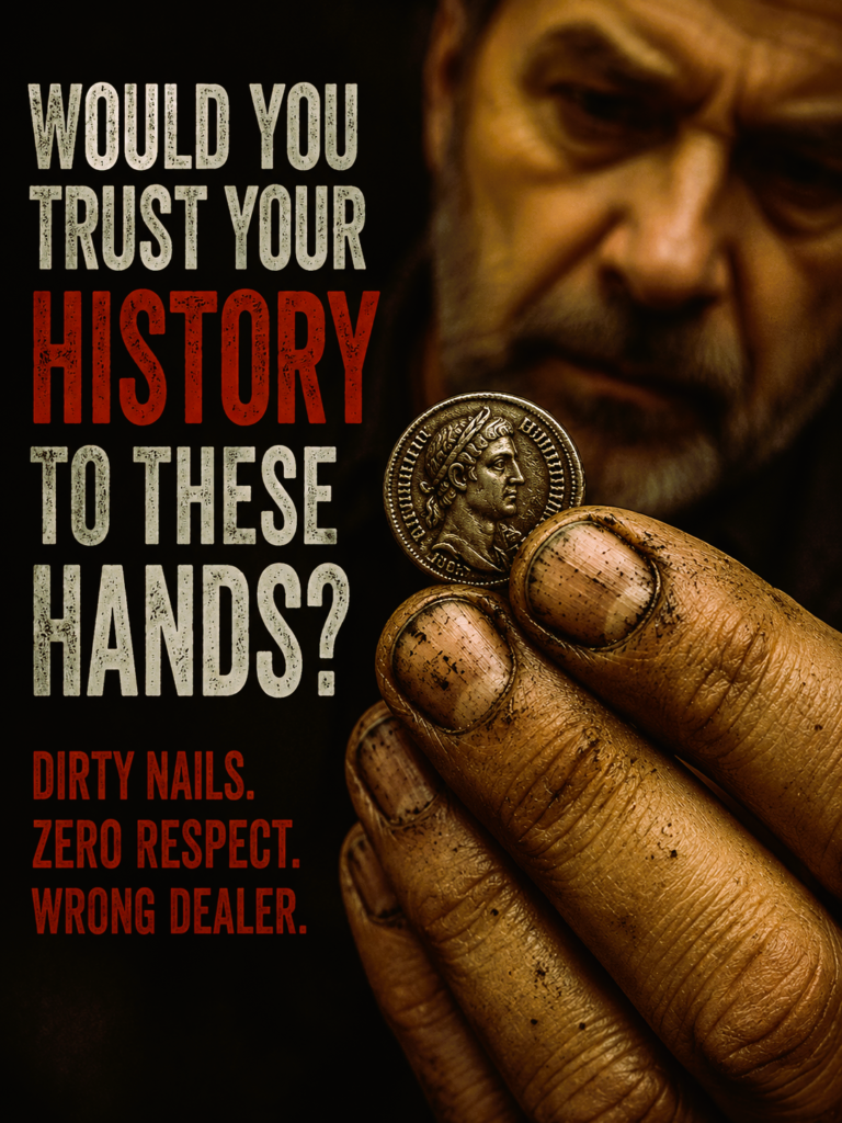 If Your Ancient Coin Dealer Won’t Wear Gloves, Walk Away