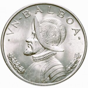 Panama 1 Balboa 1947 – Majestic .900 Silver Coin
