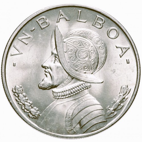Panama 1 Balboa 1947 – Majestic .900 Silver Coin