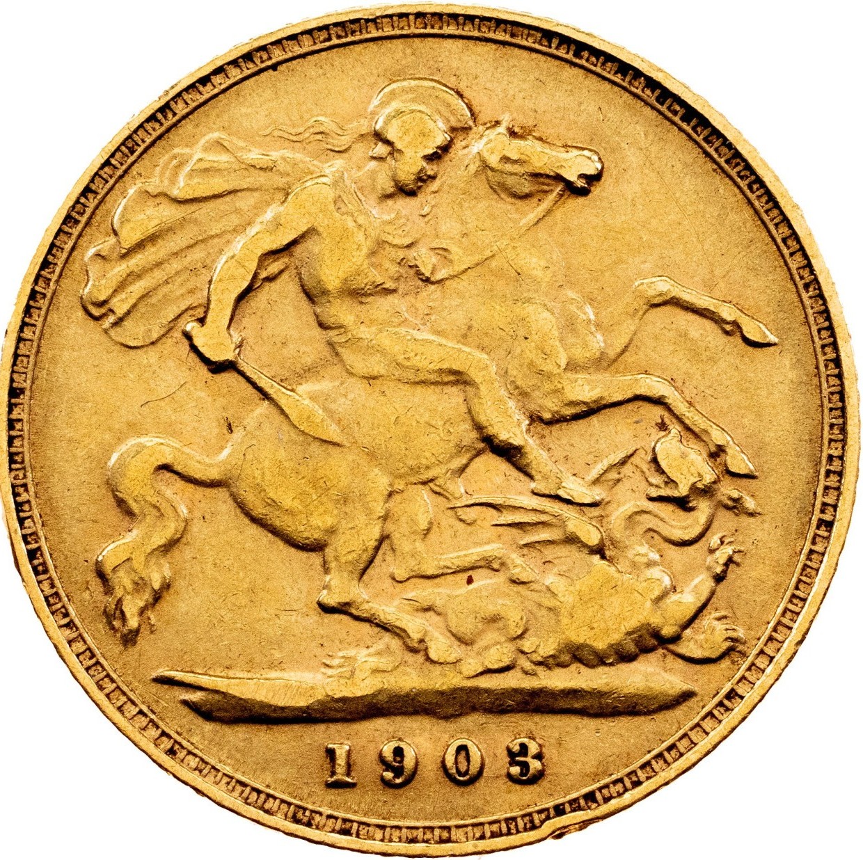 King Edward VII Gold Half Sovereign | London Mint | 1903